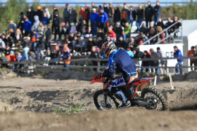 Joni Tuomisen menoa viime vuonna Vantaalla. Kuva: Jani Hovi / Xracing