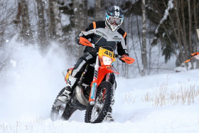 Aleksi Jukola oli päivän ykkönen Nummisissa. Kuva: Jani Hovi / Xracing