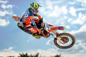 Tony Cairoli aloitti kauden kahdella erävoitolla. Kuva: KTM