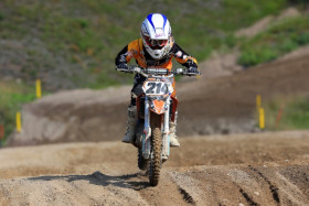 Kimi Koskinen kruunattiin MX65 -luokan liigamestariksi. Kuva: Jani Hovi / Xracing