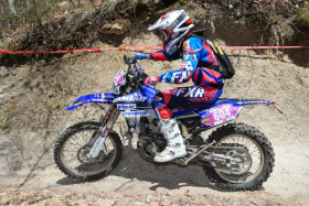 Marita Nyqvist ei onnistunut aivan parhaalla mahdollisella tavalla Italiassa. Kuva: Jani Hovi / Xracing