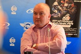 Hyvinkään kaupunginjohtaja Raimo Lahti näkee MM-motocrossin merkittävänä Hyvinkään kaupungille. Kuva: Xracing