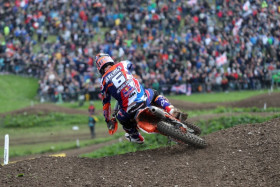 Jeffrey Herlings voitti MX Open -luokan karsintaerän. Kuva: Jani Hovi / Xracing