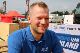 Henri Saari toimii jälleen Suomen miesten joukkueenjohtajana Sixillä. Kuva: Kari Raitanen