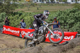 Alex Salvini on yllättänyt monet ja johtaa EnduroGP-luokan MM-sarjaa. Kuva: EnduroGP