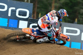 Herlings johtaa MX2 -luokan MM-sarjaa vielä 57 pisteen erolla ennen kauden kahta viimeistä MM-osakilpailua. Kuva: Jani Hovi / Xracing