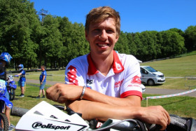 Eemil Pohjola metsästää podiumpaikkaa Virosta. Kuva: Kari Raitanen