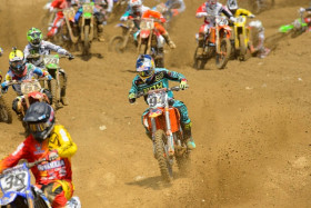 Ken Roczen oli hyvässä vauhdissa Glen Helenissä. Kuva: Simon Cudby