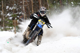 Markus Michelsson aloitti kauden loistavasti.