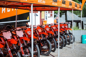 KTM mallisto on jälleen koeajettavissa. Kuva: Tommi Hynynen