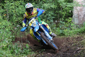 Eero Remeksen vauhti oli muille liikaa Forssassa. Kuva: Jani Hovi / Xracing