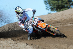 Jere Haavisto tulee Karkkilaan MX2-luokan sarjakärjessä. Kuva: Jani Hovi / Xracing