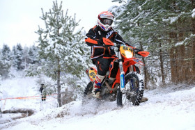 Lari Jukolan valmistautuminen Päitsille vaikeutui. Kuva: Jani Hovi / Xracing