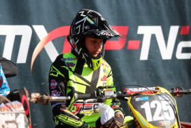 Emil Weckman saalista Latvian EM-kilpailusta yhden pisteen. Kuva: Jani Hovi / Xracing