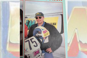 Arno Holopainen ajoi vuonna 1996 Päijänteen ympäriajon Erotiikan Maailman tukemana.