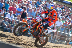 Jeffrey Herlings on lähellä uransa ensimmäistä MXGP-luokan mestaruutta. Kuva: Ray Archer