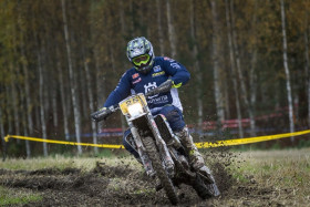 Marko Tarkkala toi Kytönen Motorsportille E3-luokan Suomen mestaruuden. Kuva: Henri Salminen
