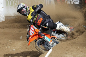Erki Kahro on lähellä MX1-luokan Suomen mestaruutta. Kuva: Jani Hovi / Xracing