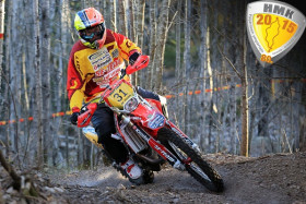 Huhujen mukaan Mattilan lähtöpaikka ei miellytä kaikkia. Kuva: Jani Hovi / Xracing