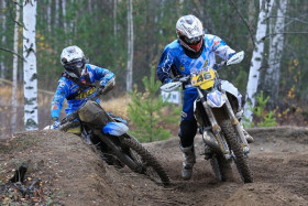 Remes ohittamassa Pohjolaa ensimmäisellä kierroksella. Kuva: Jani Hovi / Xracing