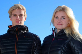 Eemil Helander ja Annamaria Karikuusi starttaavat huomenna yhdessä Päitsille.