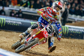 Eli Tomac otti tuplavoitot kauden avauksesta. Kuva: Monster Energy / Nuno Laranjeira