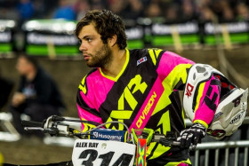 Alex Ray nähdään Tampereella Husqvarnan ohjaimissa. Kuva: Alex Rayn arkisto