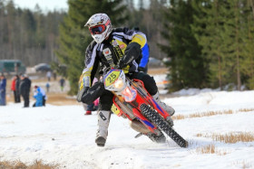 Tarkkala sunnuntain toisella maastokokeella. Kuva: Jani Hovi / Xracing