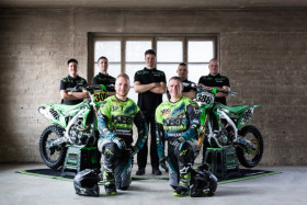 KRT Kawasaki -tiimi lähtee kauteen Suomen mestaruus mielessä. Kuva: KRT Kawasaki