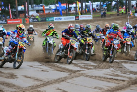 Joni Roos (16) onnistui toisen erän startissa hyvin. Kuva: Jani Hovi / Xracing