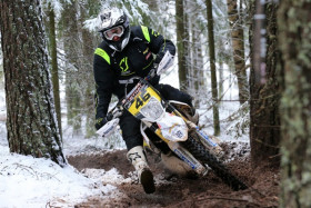 Eemil Pohjola otti vuoden ensimmäisen voittonsa. Kuva: Jani Hovi / Xracing