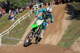Ville Meisola varmisti Heinolan toisessa erässä sarjan voiton. Kuva: Jani Hovi / Xracing
