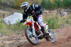 Toni Eriksson ajoi toiseksi Säkylässä. Kuva: Jani Hovi / Xracing