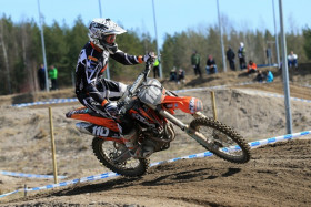 Lari Jukola voitti odotetusti MX125 -luokkien molemmat erät.