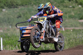 Riku ja Lari Kunnas olivat vauhdissa tänään Virossa. Kuva: Jani Hovi / Xracing