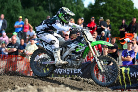 Söderberg vauhdissa Turun finaalissa.