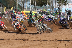 Max Nagl otti MXGP-luokan startin nimiinsä. Kuva: Jani Hovi / Xracing