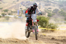 Salminen vauhdissa. Kuva: Husqvarna