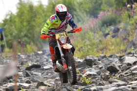 Aleksi Vilkko ajoi Forssassa E3-luokassa kolmanneksi. Kuva: Jani Hovi / Xracing