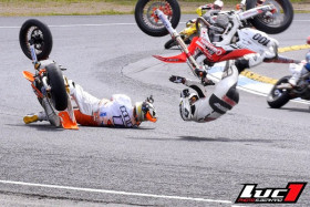 Video tästä Klemin kolarista Tsekeissä. Kuva: Thibaud Poulain / team Luc1 http://www.facebook.com/Luc1.motorsport