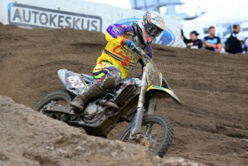 Teemu Keljo otti MX1-luokasta SM-hopeaa. Kuva: Jani Hovi / Xracing