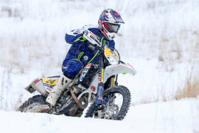 Antti Hellsten otti kauden avauskilpailun voiton. Kuva: Jani Hovi / Xracing