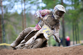 Joni Roos oli vauhdikkain tänään Laitilassa.