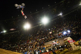 Clinton Moore otti uransa ensimmäisen X-Fighters voiton Meksikosta. Kuva: Red Bull Content Pool