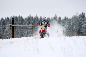 Mäntsälän Miko Mellin starttaa kotikilpailuunsa. Kuva: Jani Hovi / Xracing