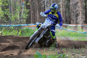 Antti Hänninen johtaa U20-luokan SM-sarjaa. Kuva: Jani Hovi / Xracing