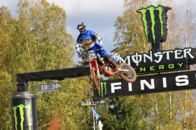 Harri Kullas ajoi MX2 -luokan karsintaerässä hienosti sijalle 6. Kuva: Jani Hovi / Xracing