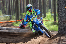 Eero Remes ajoi Räyskälässä ykköseksi. Kuva: Jani Hovi / Xracing