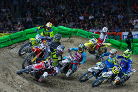 Saksan SX-sarjan kauden viimeinen kilpailu kaasutellaan Dortmundissa. Kuva: Jan Brucke / Dortmund Supercross