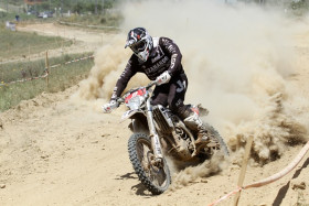 Alex Salvini otti voiton Portugalissa myös sunnuntaina. Kuva: Kari Salminen